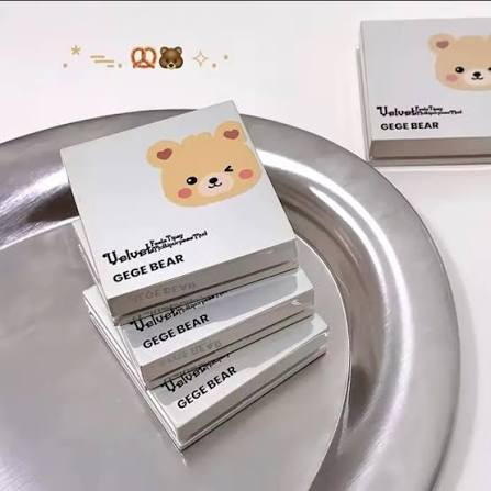 رژگونه و رژلب خرسی gege bear 🥨 🐻 ₊˚⊹⋆