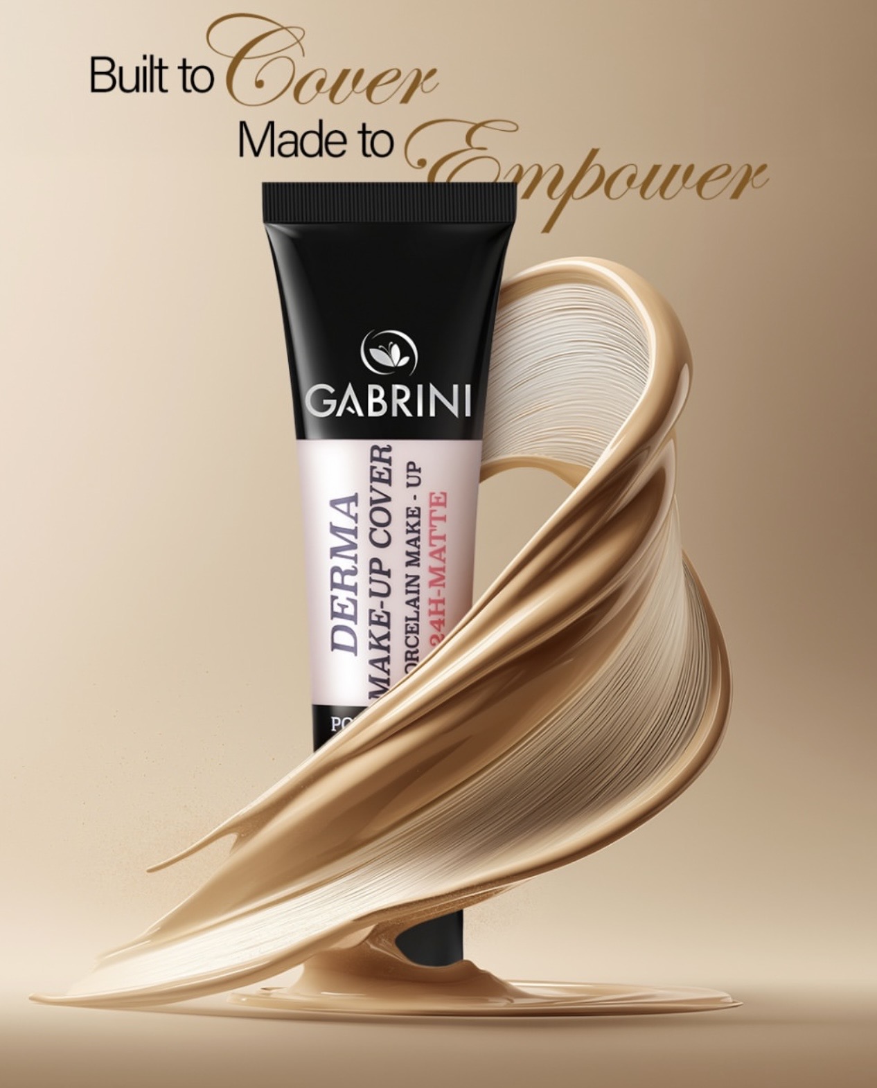 کرمپودر ترک تیوپی گابرینی اورجینال GABRINI